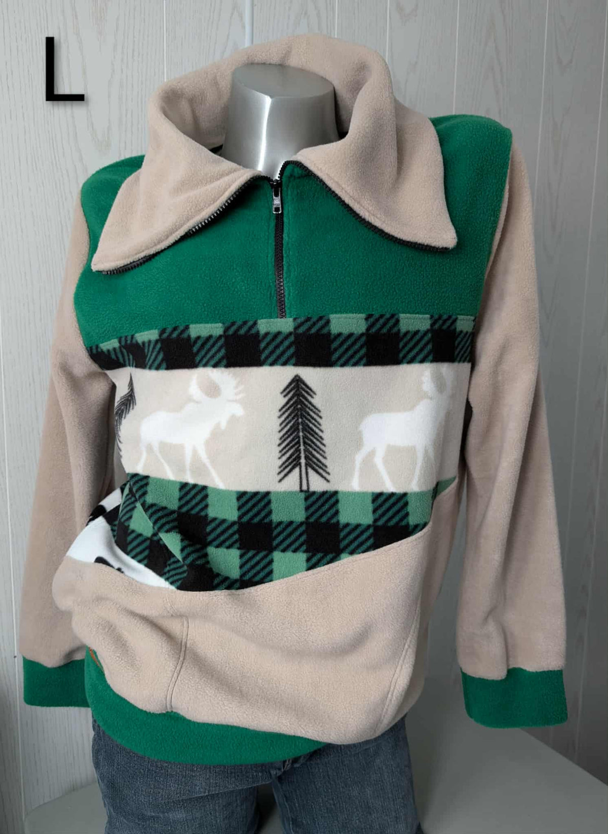 Chandail en polar UNISEX- LARGE