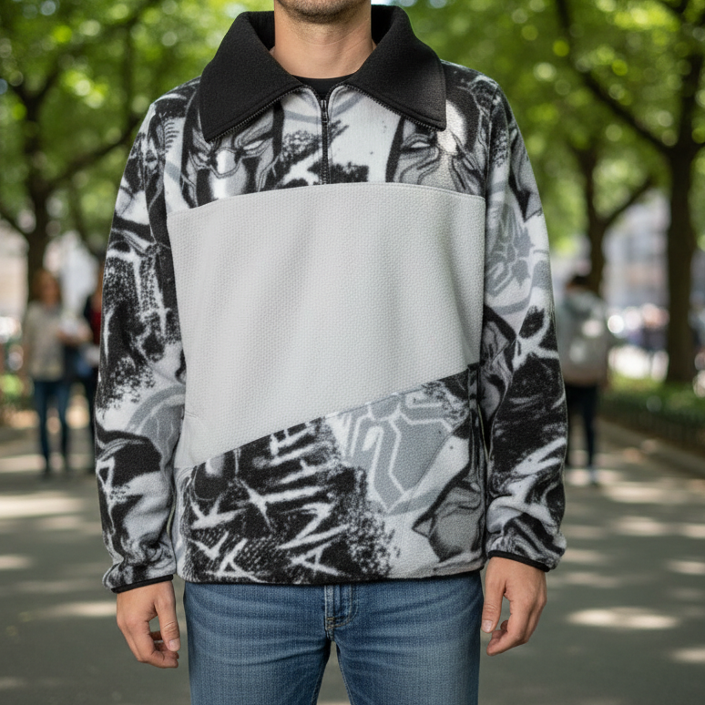 Chandail en polar UNISEX-MÉDIUM