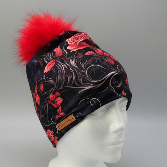 Tuque en tissu doublé micro-polar