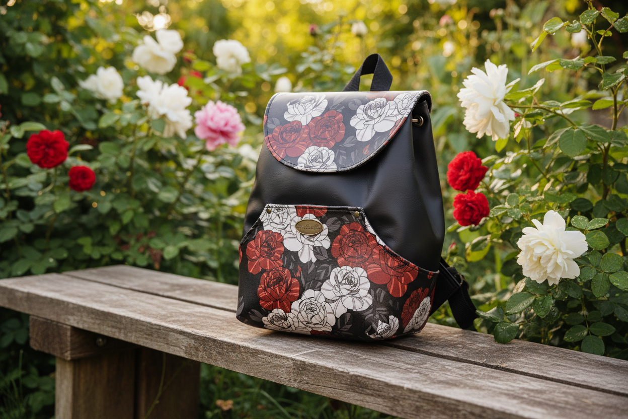 Sac à dos sacoche en simili cuir