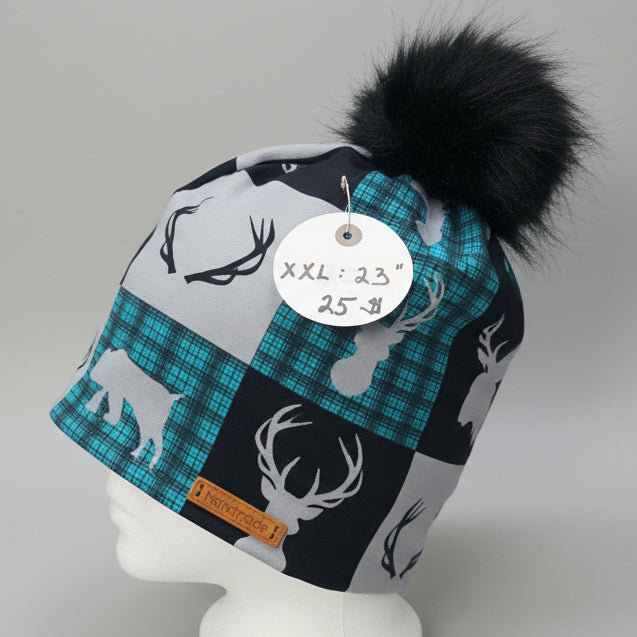Tuque en tissu doublé micro-polar