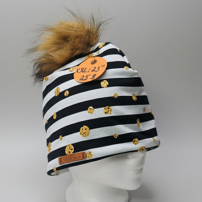 Tuque en tissu doublé micro-polar
