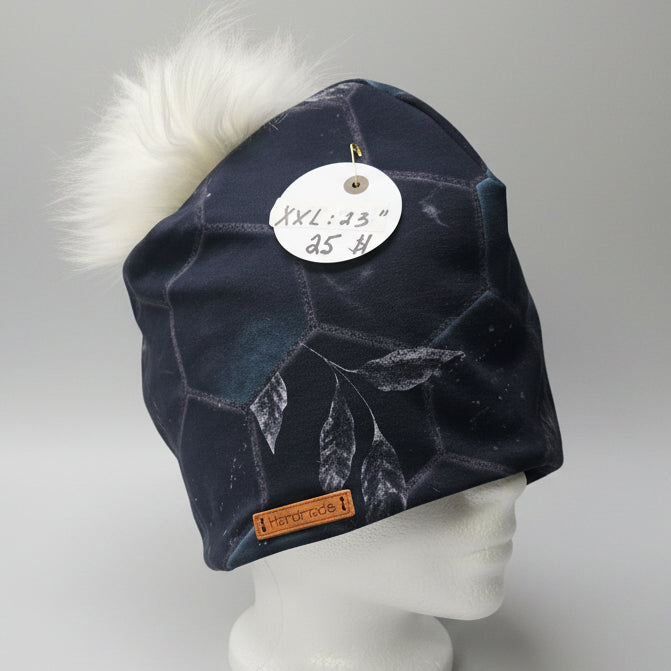 Tuque en tissu doublé micro-polar