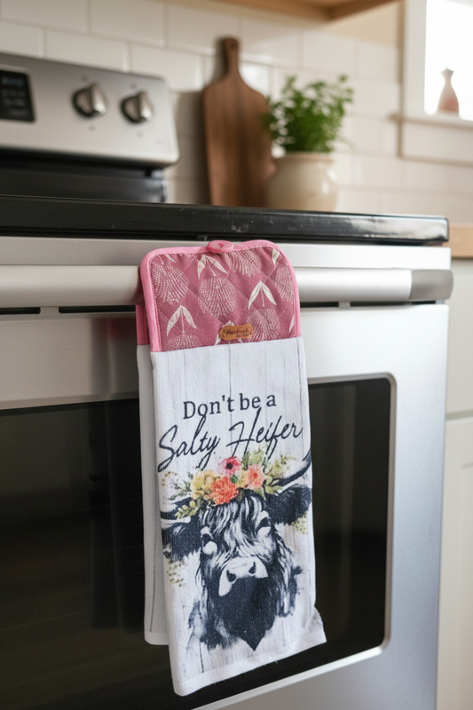 Essuie-Main avec Bouton - Attache Pratique