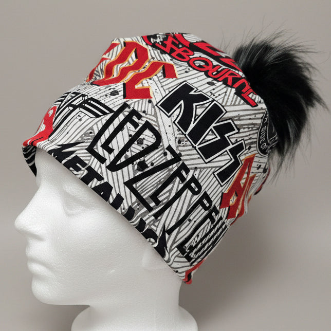 Tuque en tissu doublé micro-polar