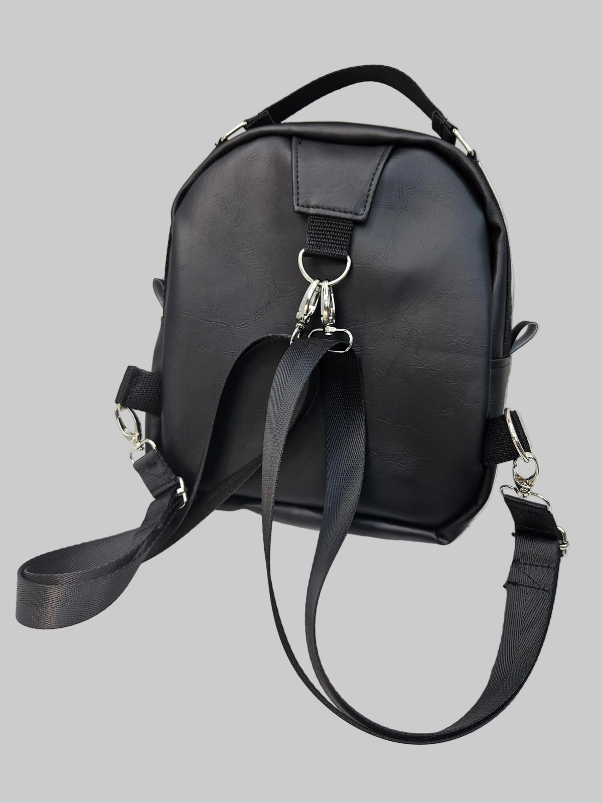 Sac à dos sacoche en simili cuir (Moyen)