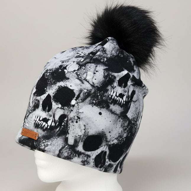 Tuque en tissu doublé micro-polar