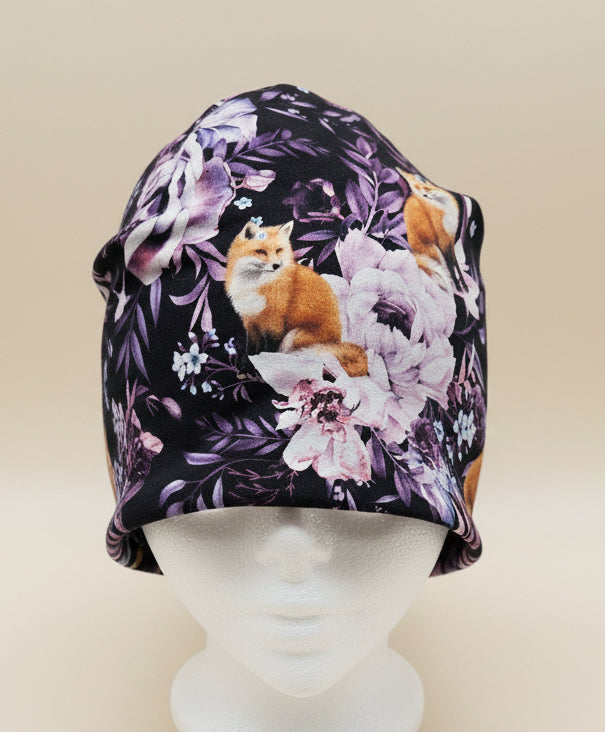 Tuque en tissu doublé micro-polar