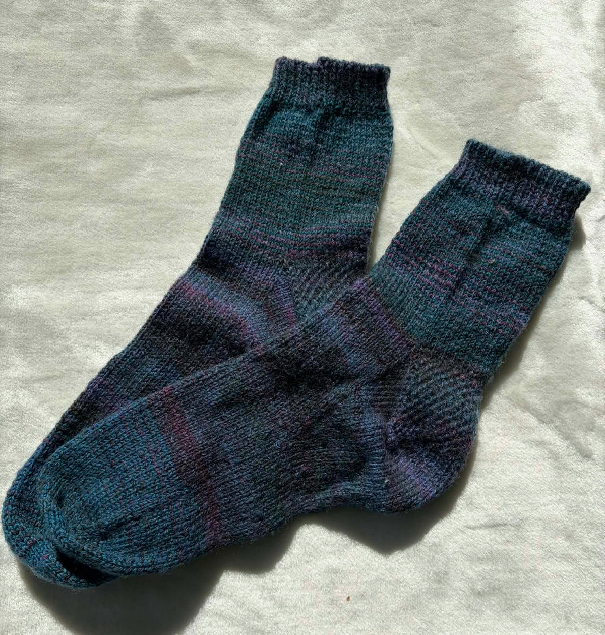 Large (7-9)-Bas adulte 75% Laine 25% Polyester