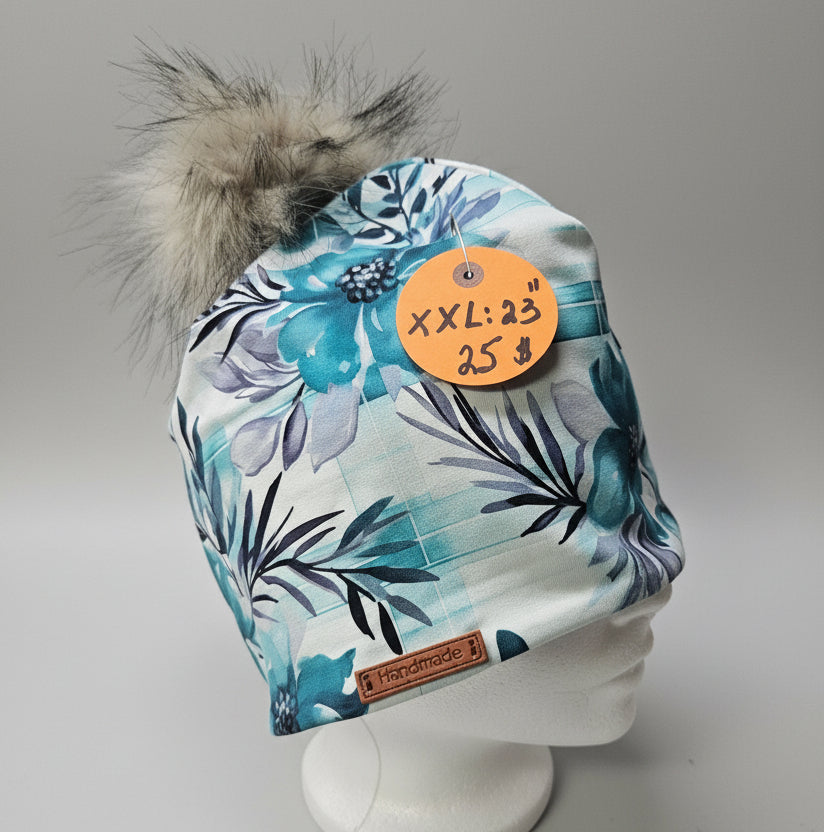 Tuque en tissu doublé micro-polar
