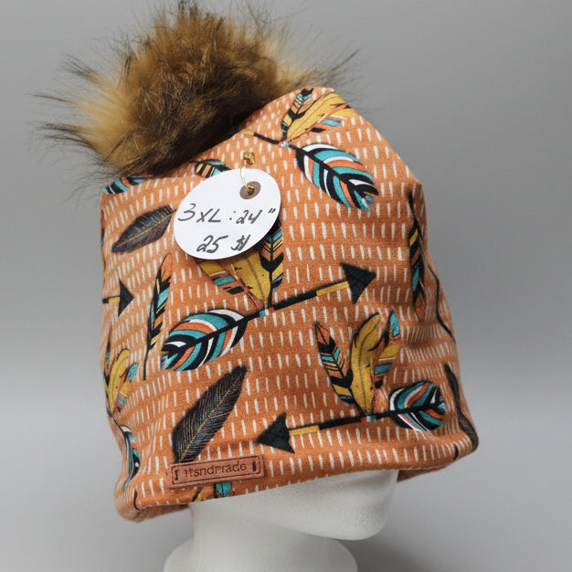 Tuque en tissu doublé micro-polar