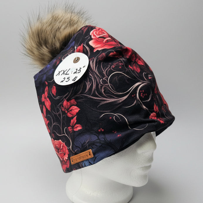 Tuque en tissu doublé micro-polar