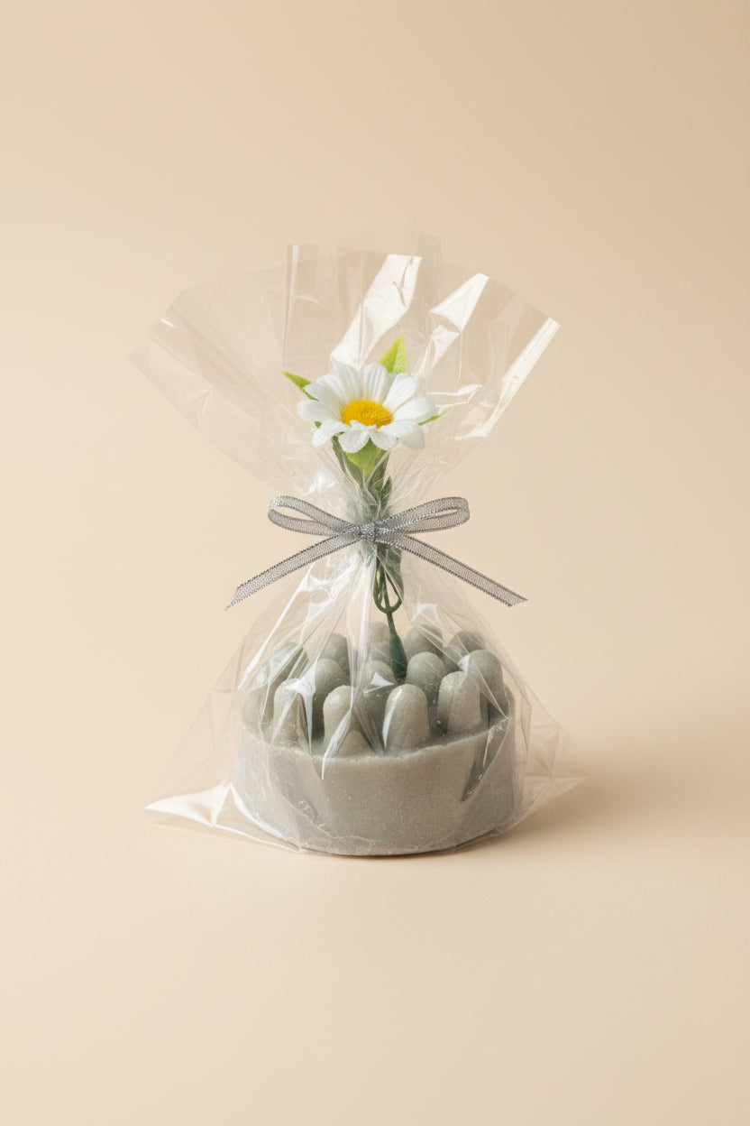 Savon Exfoliant avec Éponge Intégrée