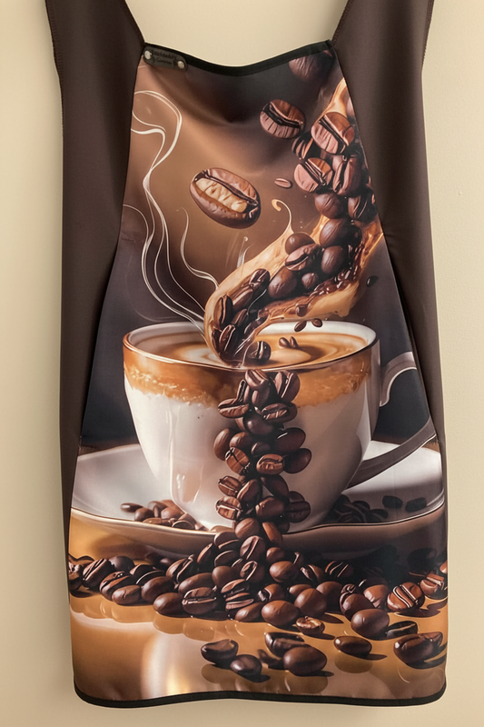 Tablier entrecroisé avec poche