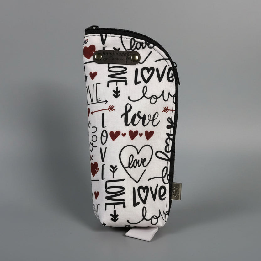 Trousse à pinceaux et maquillage