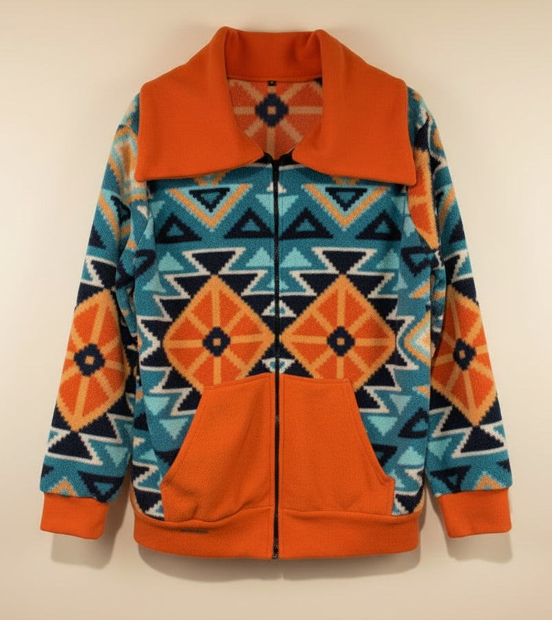 Chandail-Veste en polar UNISEX-MÉDIUM