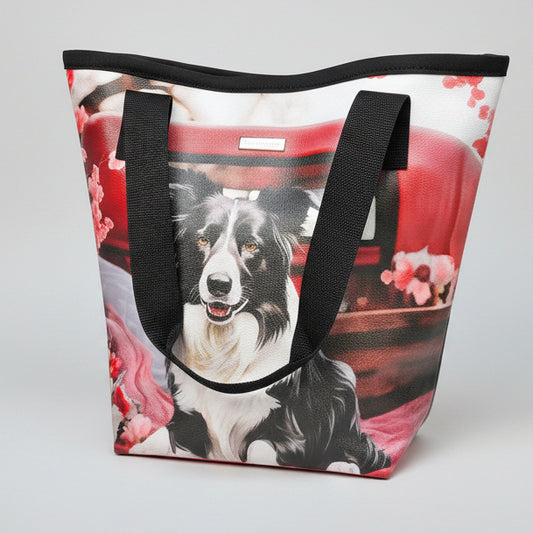 Grand sac Cabas en simili cuir