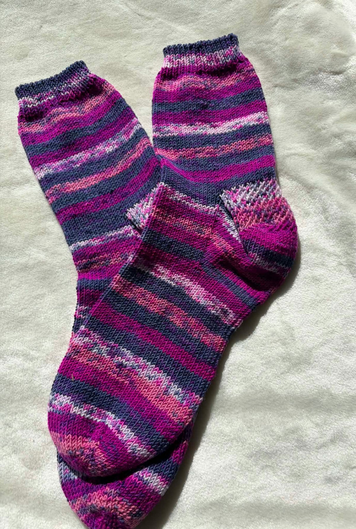 Médium (6-8)-Bas adulte 93% Acrylique 7% PBT