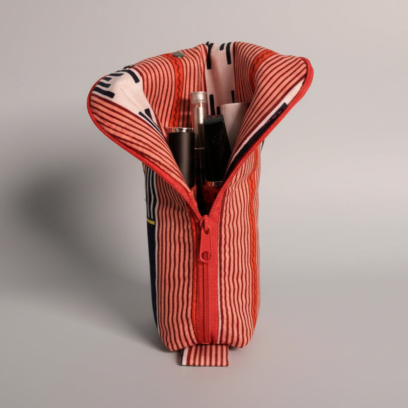 Trousse à pinceaux et maquillage