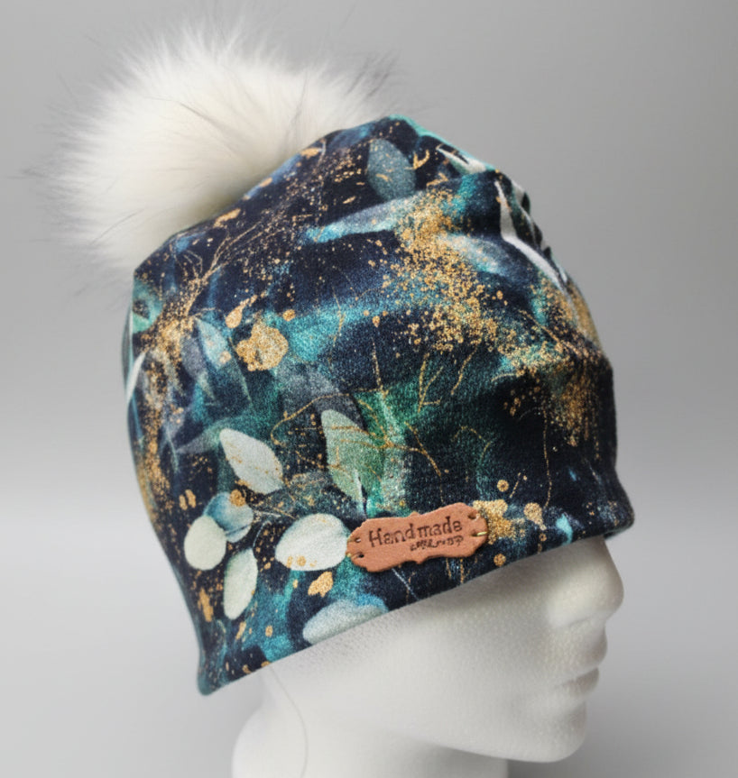 Tuque en tissu doublé micro-polar