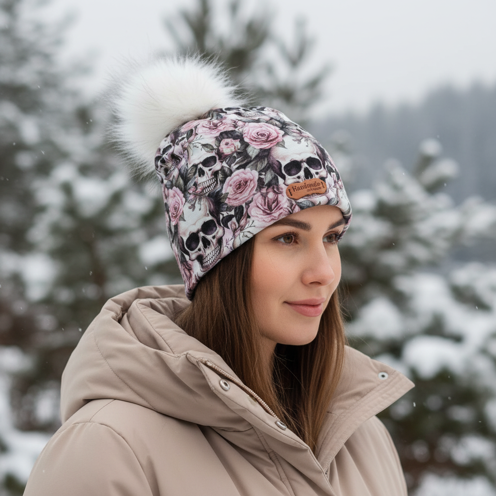 Tuque en tissu doublé micro-polar