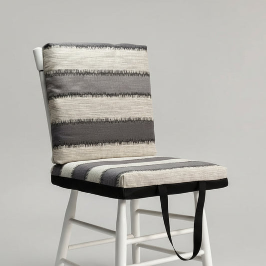 Coussin d'estrade avec dossier et assise - Confort pour chaise et banc