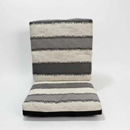 Coussin d'estrade avec dossier et assise - Confort pour chaise et banc