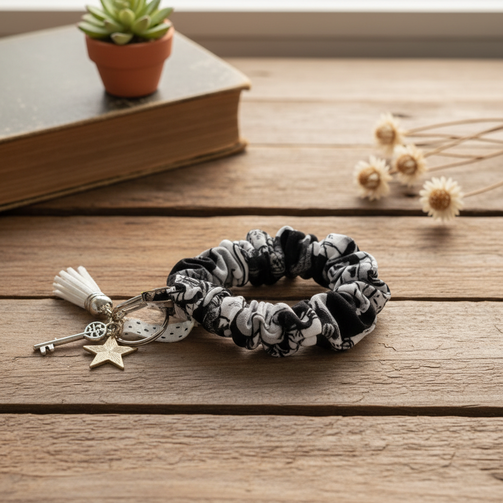 Porte-clé -bracelet extensible