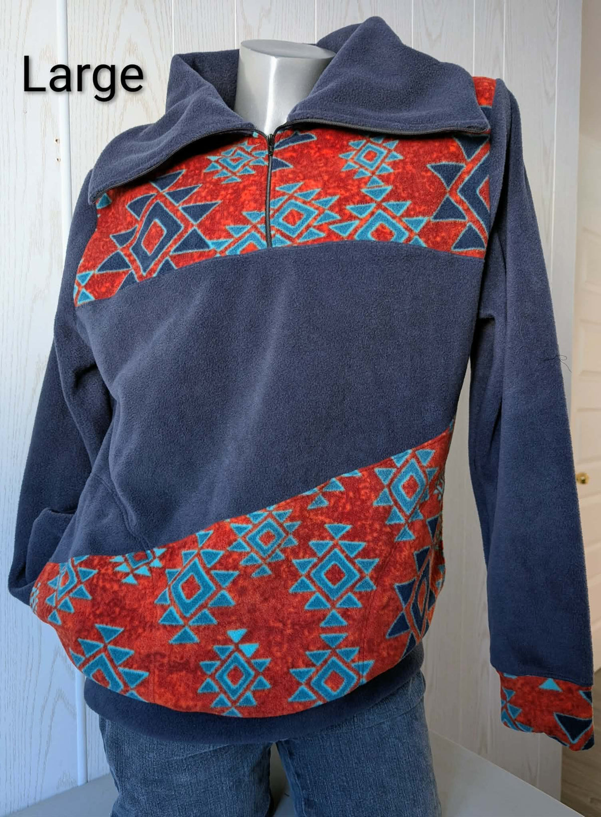 Chandail en polar UNISEX-LARGE