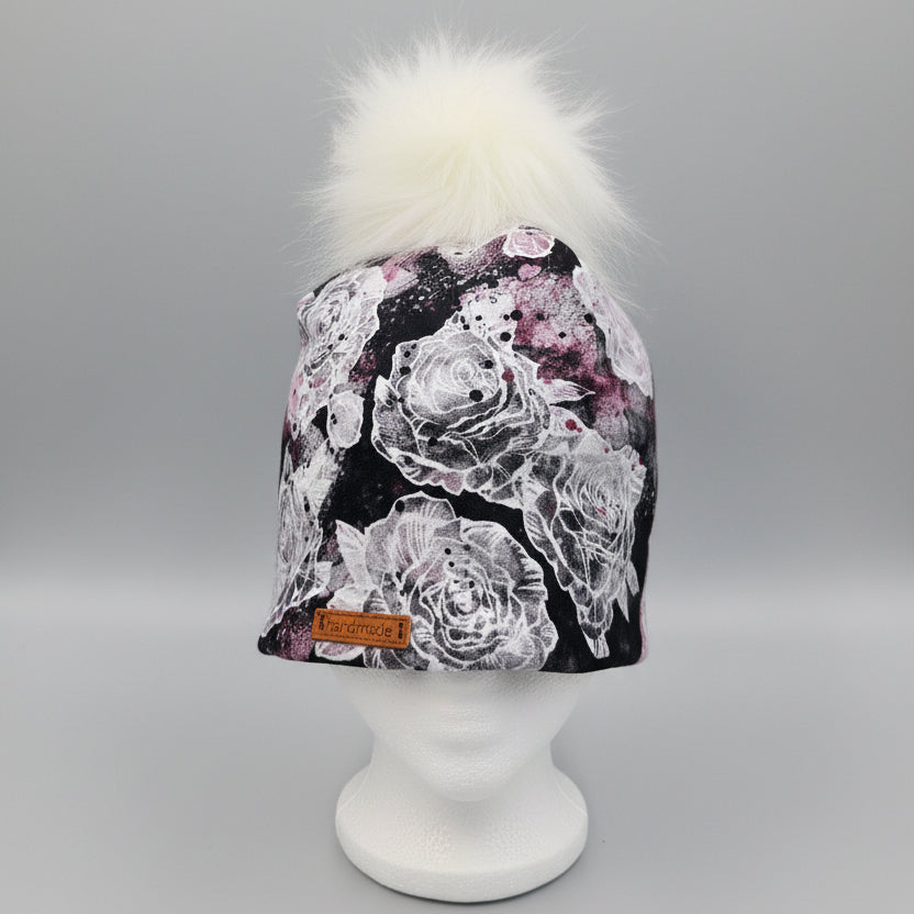 Tuque en tissu doublé micro-polar