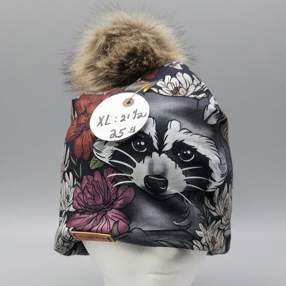 Tuque en tissu doublé micro-polar