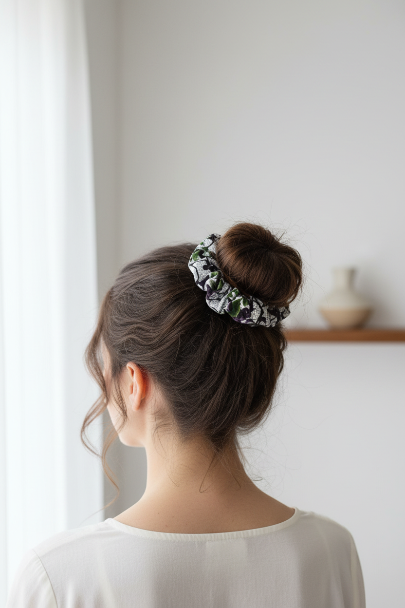 Chouchou (fleuri prune)