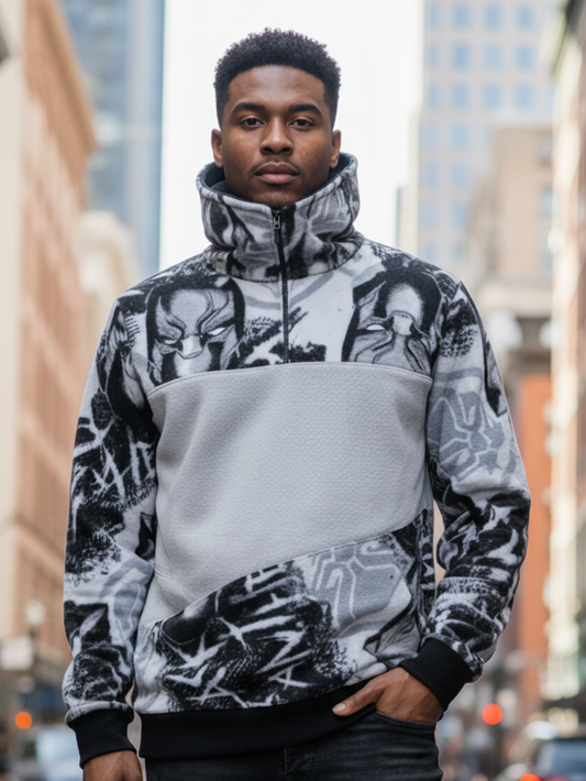 Chandail en polar UNISEX-MÉDIUM