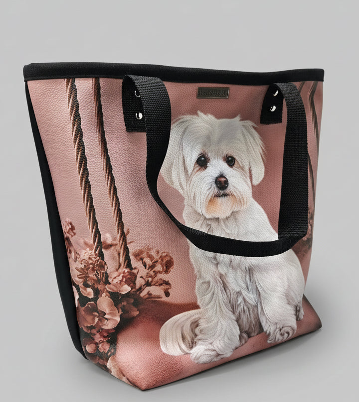 Grand sac Cabas en simili cuir