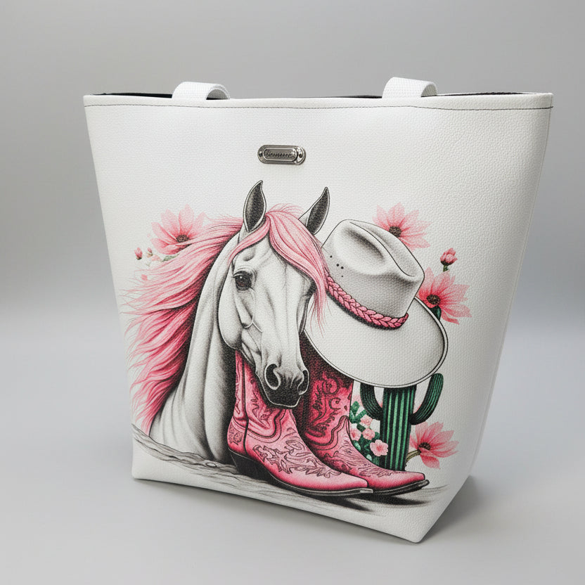 Sac à l'épaule en simili cuir - Format moyen