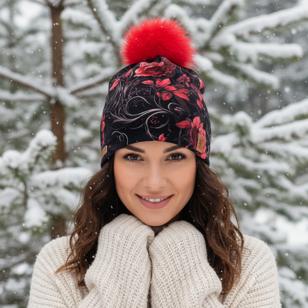 Tuque en tissu doublé micro-polar