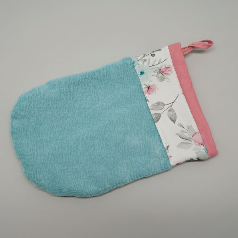 Mitaines de bain en ratine douce pour-bébé,enfants et adultes