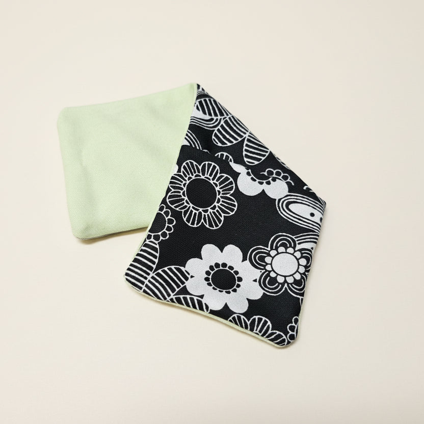 Essuie-lunettes artisanal double face - Coton et microfibre