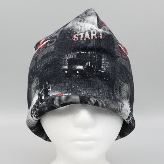 Tuque en tissu doublé micro-polar