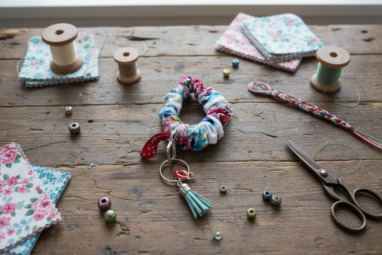 Porte-clé -bracelet extensible