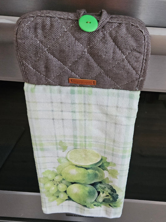 Essuie-Main avec Bouton - Attache Pratique