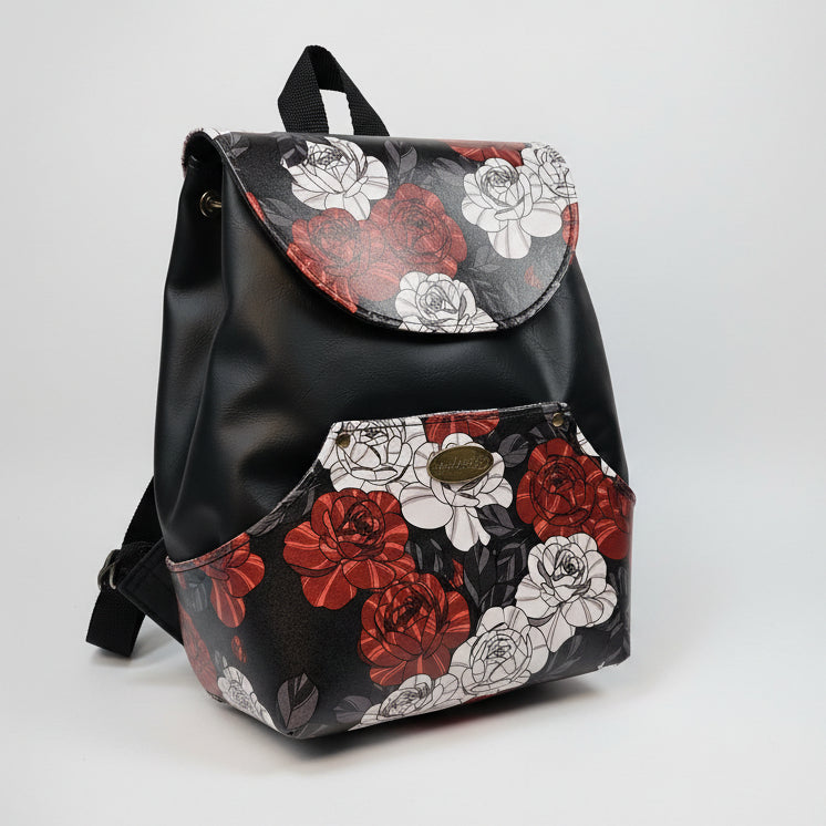 Sac à dos sacoche en simili cuir