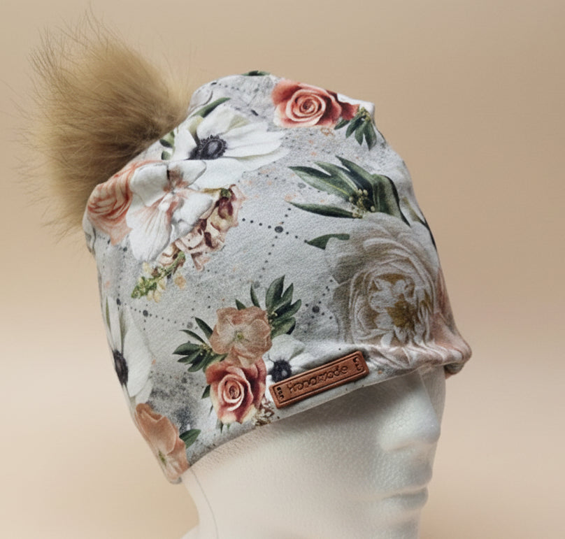 Tuque en tissu doublé micro-polar