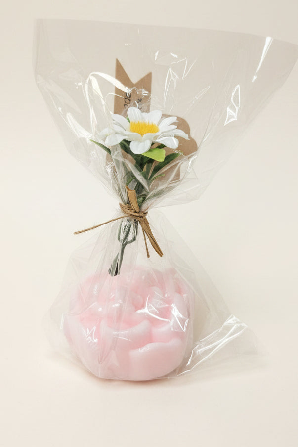 Savon en forme de fleur