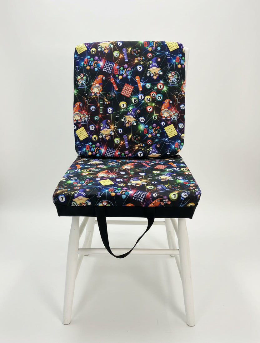 Coussin d'estrade avec dossier et assise - Confort pour chaise et banc