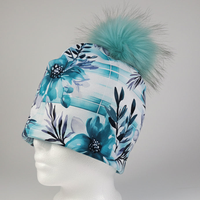 Tuque en tissu doublé micro-polar