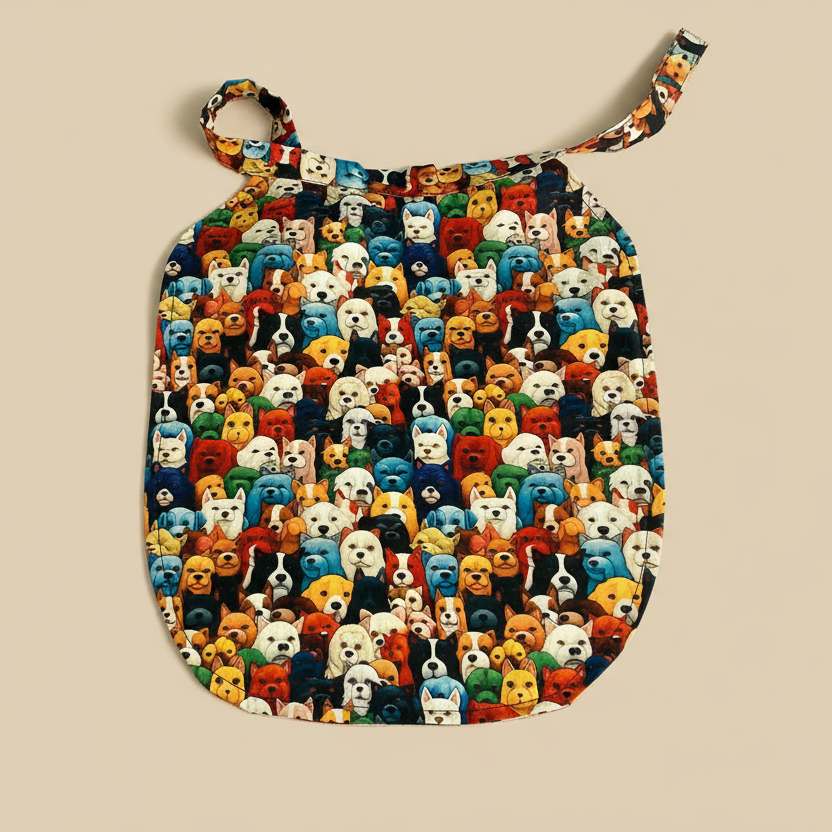 Bavette imperméable bébé/enfant - Joli motif
