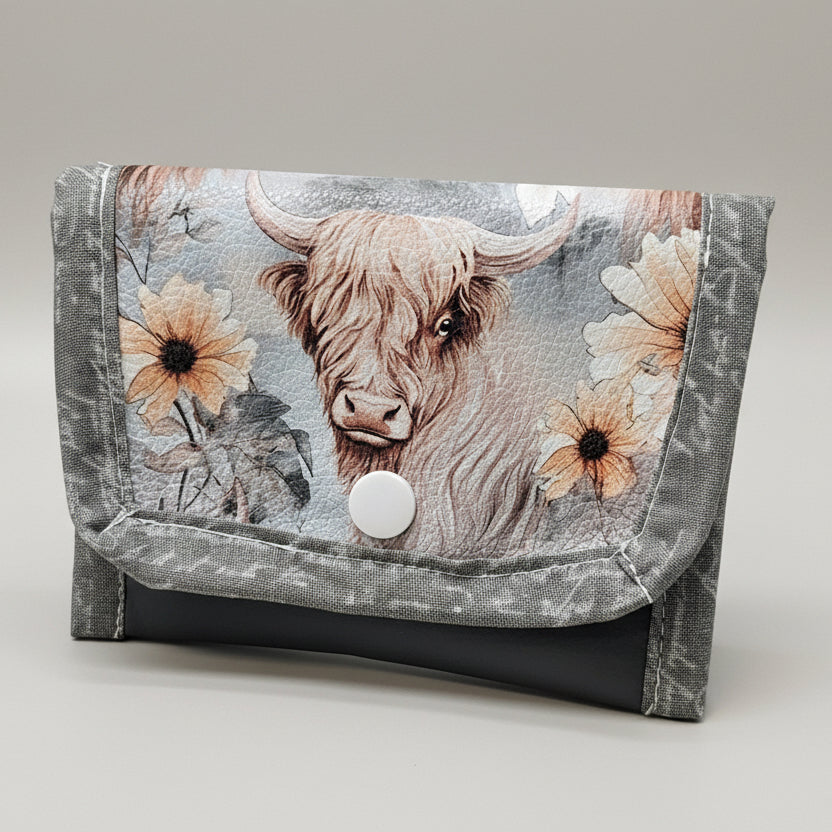 Petit porte-monnaie en simili cuir