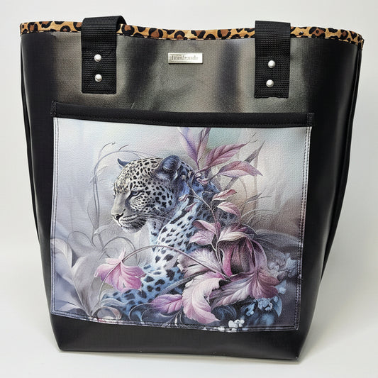 Grand sac Cabas en simili cuir