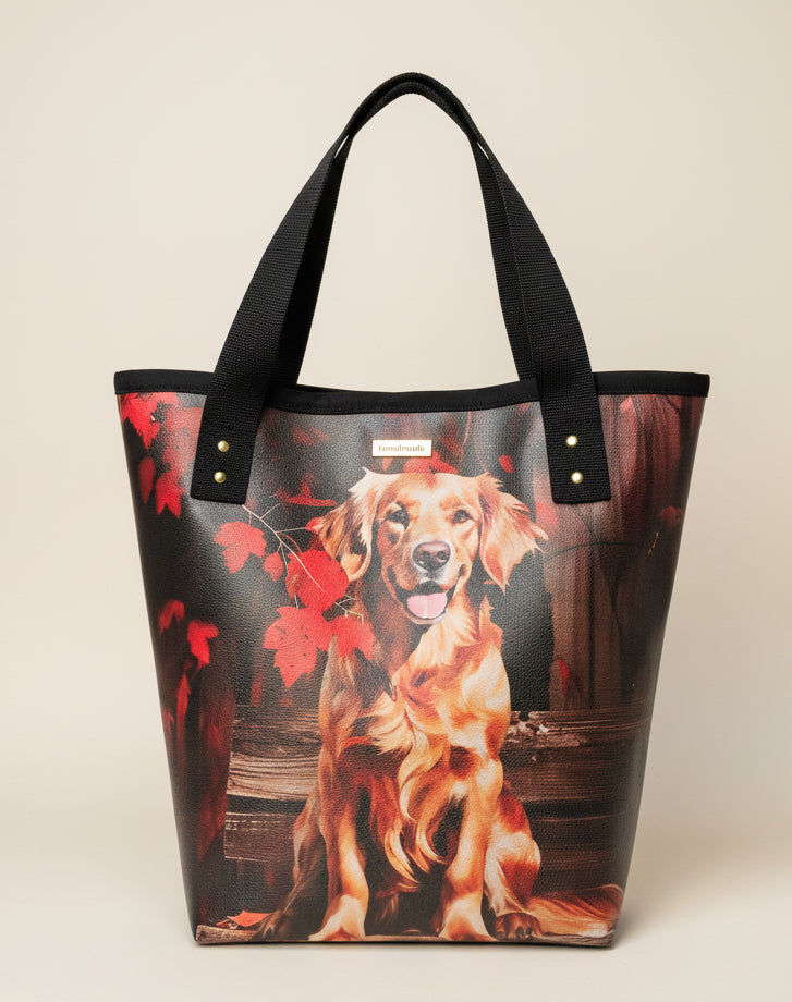 Grand sac Cabas en simili cuir